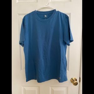Unisex plain blue t-shirt